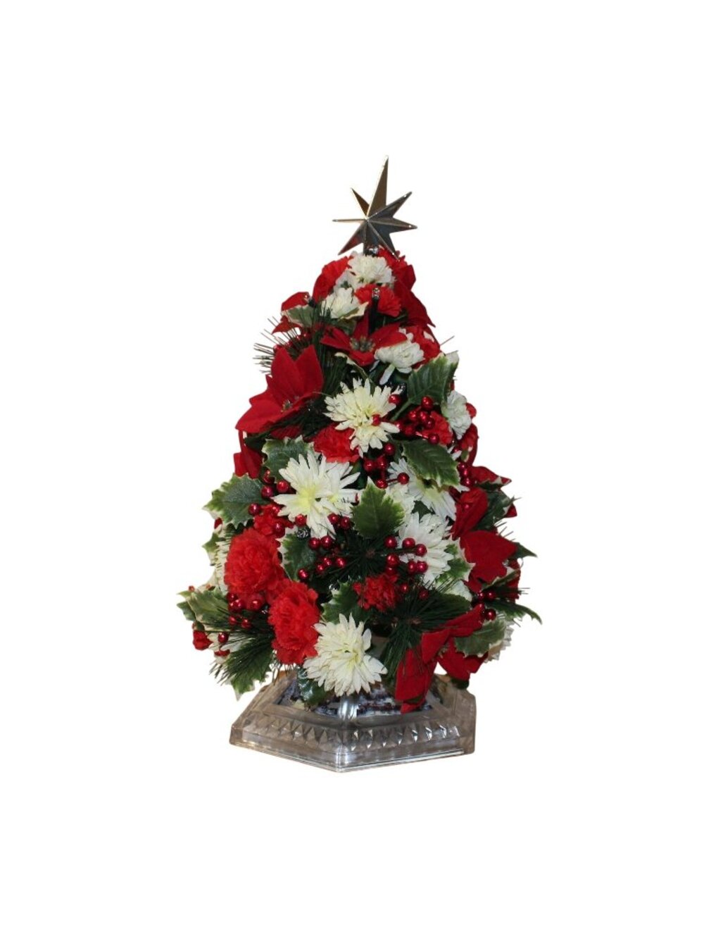 Thomas Kinkade Home for the Holidays Masterpiece Floral Tree Bradford Exchange